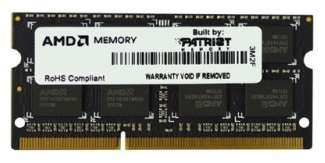 Оперативная память AMD SO-DDR3 8Gb 1333MHz (R338G1339S2S-UGO) OEM green