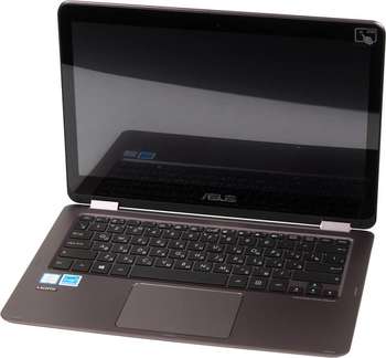 Ноутбук ASUS Zenbook Flip UX360CA-C4112TS Core M5 6Y54/8Gb/SSD256Gb/Intel HD Graphics 515/13.3"/IPS/Touch/FHD /Windows 10 64/grey/WiFi/BT/Cam/Bag